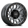17x9 Vision Off-Road 111 Nemesis Gunmetal Wheel 5x5 (-12mm)