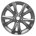 KAI 18 X 7.5 Reconditioned OEM Aluminum Alloy Wheel, Silver Full Face Metallic, Fits 2010-2012 Ford Taurus