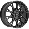 Motiv 20x8.5 5X4.50 430B Maestro Black Wheel Rim