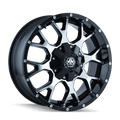 Mayhem Warrior-8015 20X9 5X127/5X139.7 0Et 87Cb Black/Machined Face