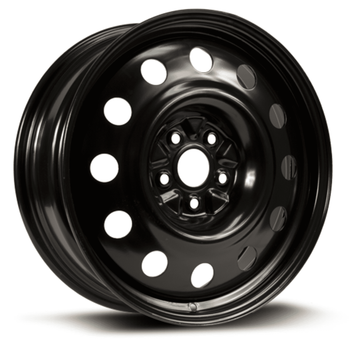 18x7 RTX Black Steel Wheel 5x4.5 (40mm)