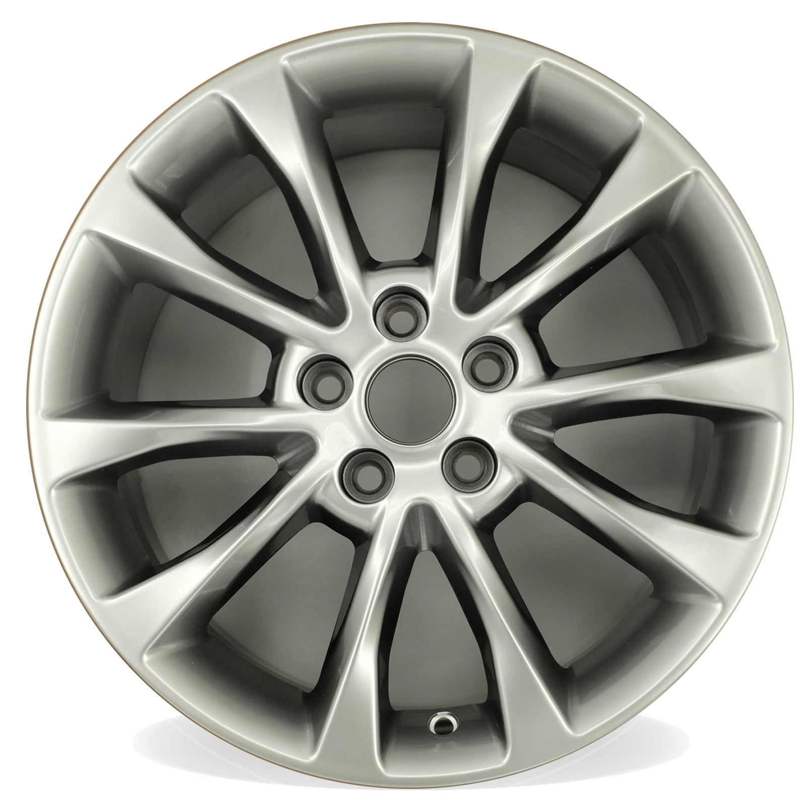 For Ford Fusion OEM Design Wheel 17 17x7.5 2017-2018 Hyper Silver Single Replacement Rim