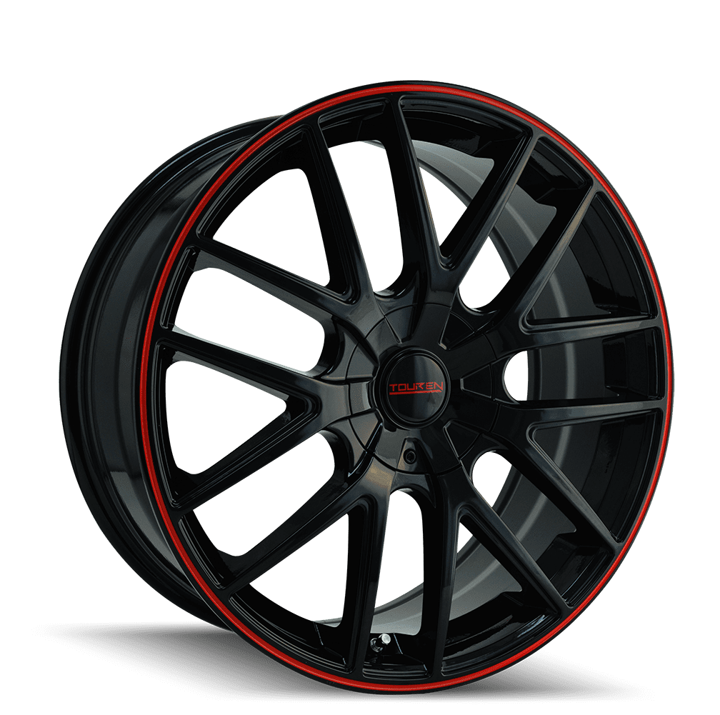 TOUREN TR60-3260 18X8 5X100/5X114.3 40ET 72.62CB BLACK/RED RING