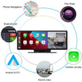 BINIZE Automobile stereo with Wireless CarPlay and Android Auto, 10.26 IPS Touch Screen Multimedia Player , Reversing Camcorder