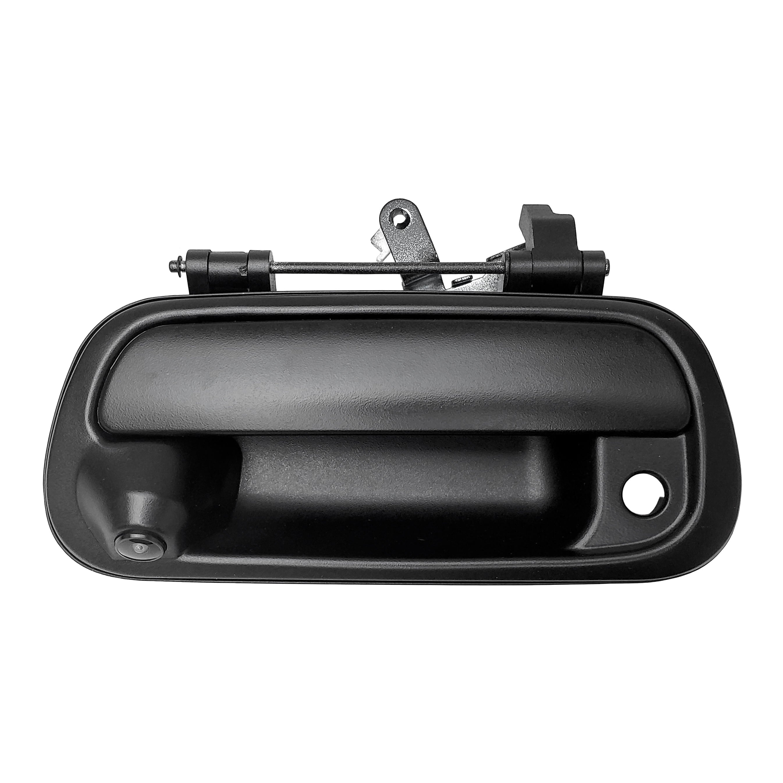 Master Tailgaters Black Metal Tailgate Handle with Backup Recorder Replacement for Toyota Tundra (2000-2006) | IP68 Waterproof | HD Recorder | Parking Grid Lines Available | Easy Display Install