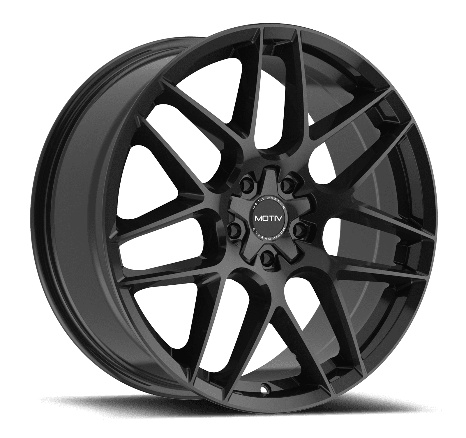 Motiv 435B FOIL 435B-8805742 18X8 5X4.50 / 5X120 (+42) MTV 435B Foil (HB 74.1) Gloss Black Cast Aluminum