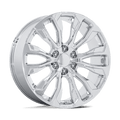 Performance Replicas Cast Aluminum Wheel PR211 22x9 6x5.5 CHROME 28mm, 211C-2295828