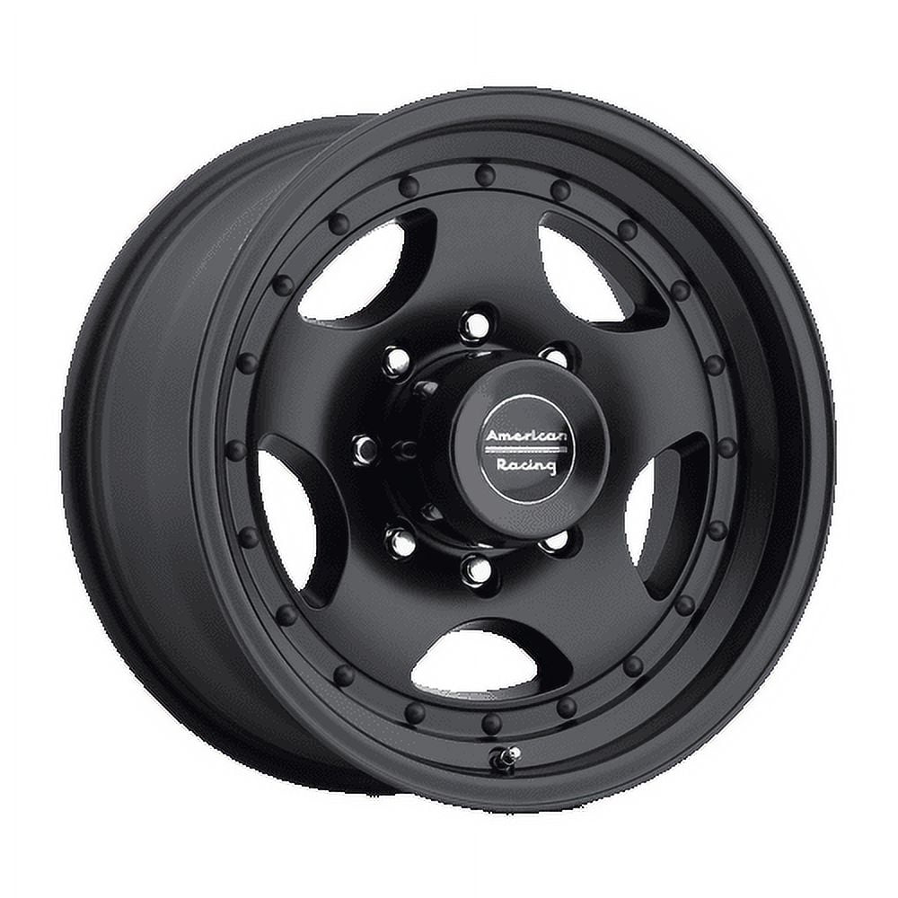 15x10 American Racing AR23 Satin Black Wheel 5x4.5 (-44mm)