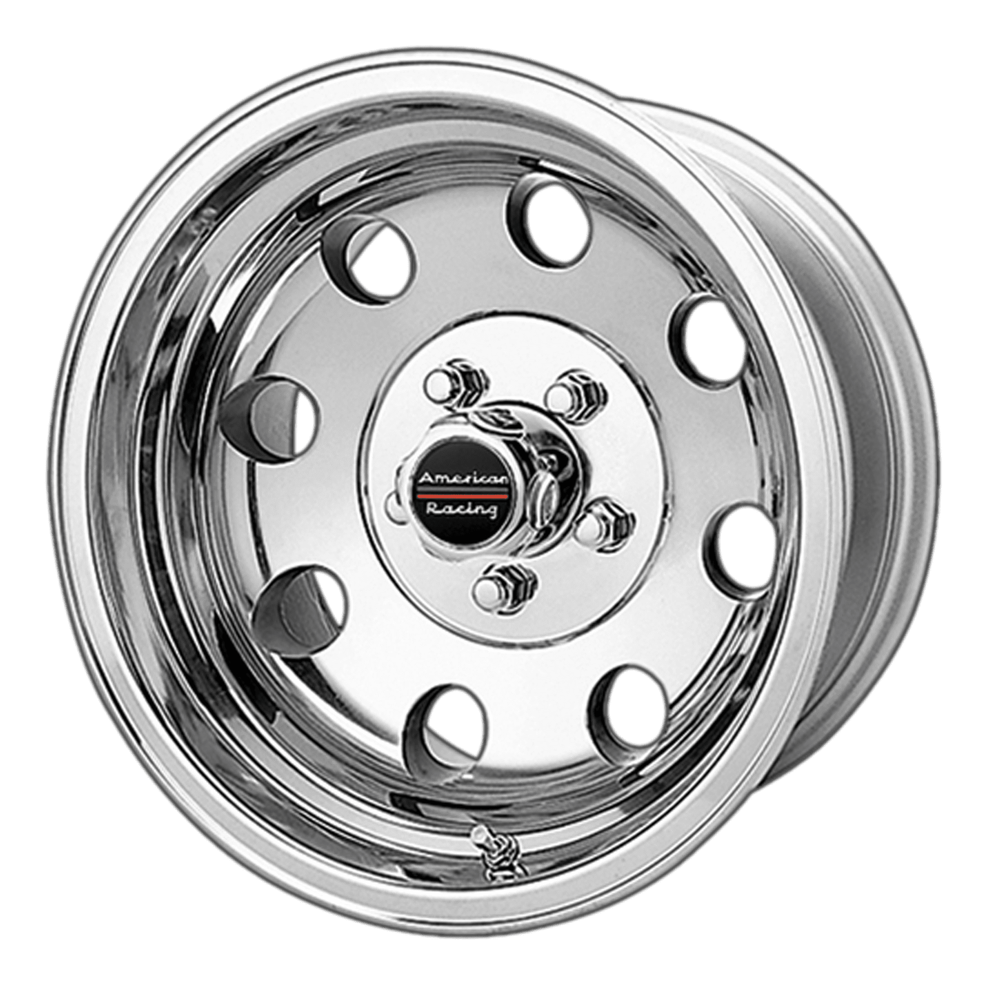 16x8 American Racing AR172 BAJA Polished Wheel 6x5.5 (0mm)
