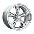 American Racing Vintage Aluminum Rim VN615 TORQ THRUST II 1 PC 16X8in Chrome Finish, VN6156861
