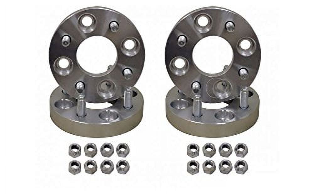 SuperATV 1.5 Aluminum Wheel Spacer Adapter for Yamaha 4/110 Screen 4/156|2 Pair (4 Adapters total)|WSP18-PR