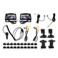 System Kit 5in LCD Screen Dark Vision IP67 Waterproof Backup Recorder System 12V?24V