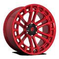 Fuel D719 Heater 20X10 6X139.7 -18Et 87.1Cb Candy Red Machined Wheel
