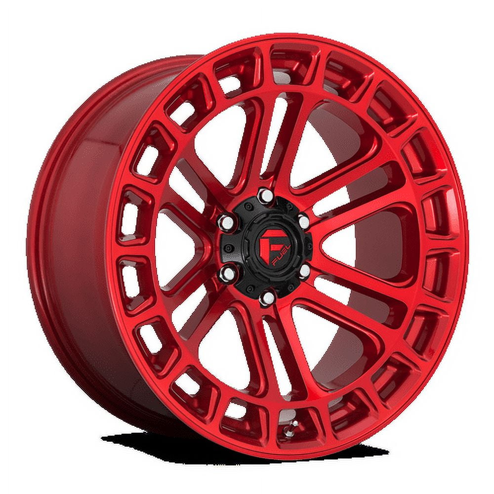 Fuel D719 Heater 20X10 6X139.7 -18Et 87.1Cb Candy Red Machined Wheel