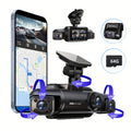 360¡ã Front And Behind Inside, 4 Channels FHD 4 * 1080P, Wi-Fi GPS Vehicle Camera, Free 64GB SD Card, Low light Vision