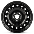 For 2002-2008 Dodge Ram 1500 20 Inch Painted Black Rim - OE Direct Replacement - Road Ready Vehicle Wheel