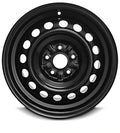 For 2015-2017 Toyota Camry 16 Inch Painted Black Rim - OE Direct Replacement - Road Ready Automobile Wheel