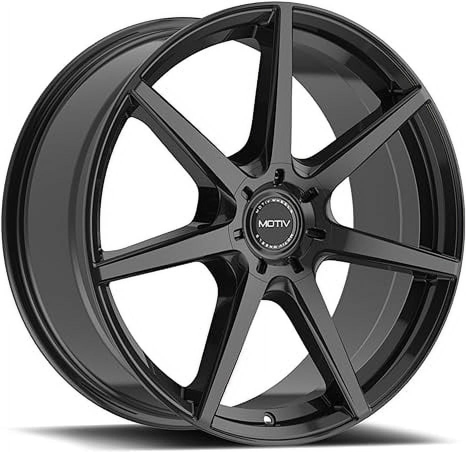 Motiv 16x7.5 5X100 432B Rigor Black Wheel Rim