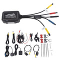 Motorcycle Driving Recorder Waterproof Dual 1080P HD Camcorder DVR Dashboard Recorder Video Recorder 150 Extended Viewpoint Dark Vision Motion Detection and G-sensor for UTV ATV Golf Carts(WiFi)