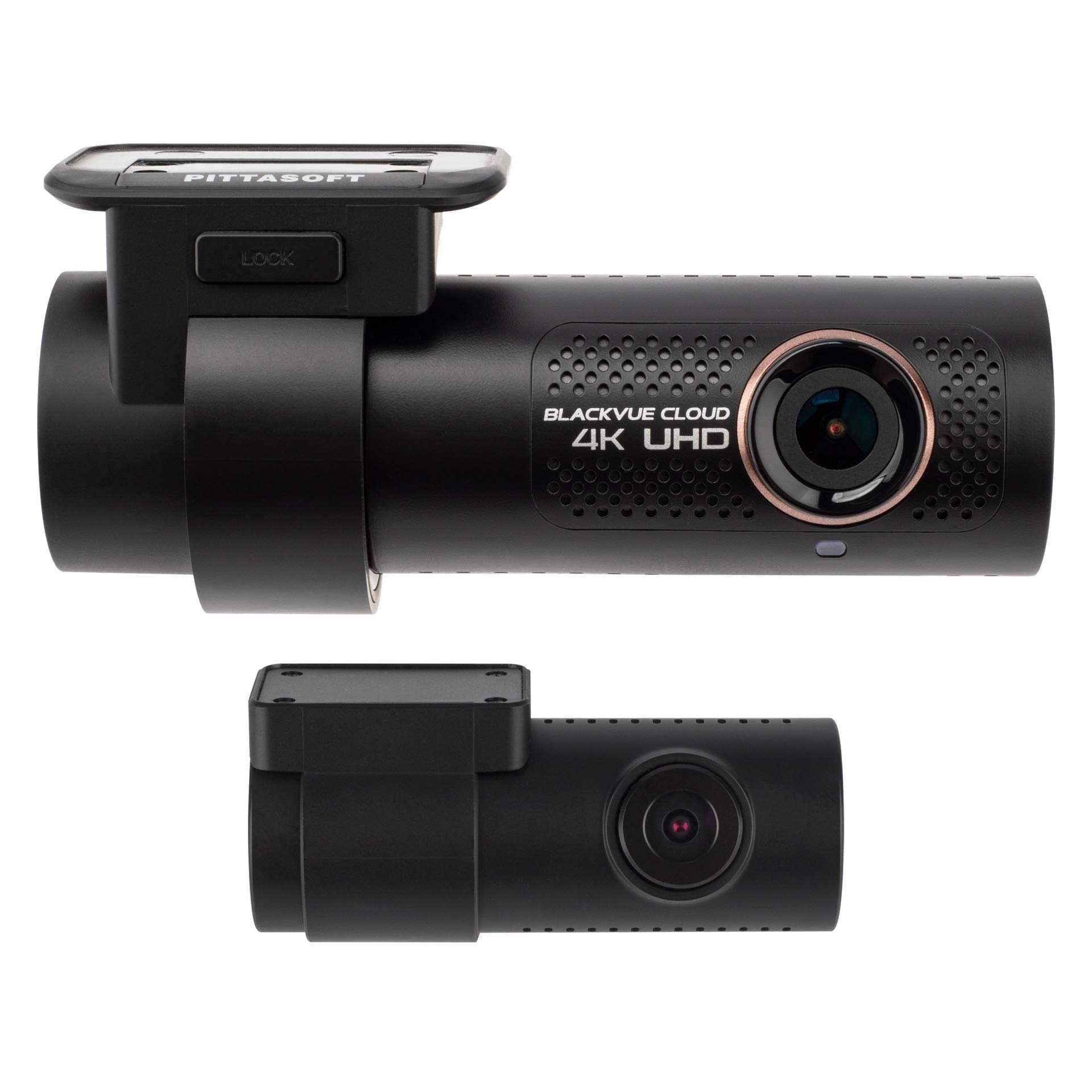 BlackVue DR900X-2CH with 64GB microSD Card | 4K UHD Cloud Dashcam | Built-in Wi-Fi, GPS, Parking Mode Voltage Display | LTE via Optional CM100 LTE Module