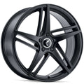 Kraze Milano-Kr195 17X8 5X112 38Et 66.56Cb Black/Machined