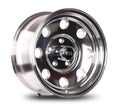 16x8 Mudder Trucker MT614 Diesel Polished 5x127 5x5 ET0 wheel rim