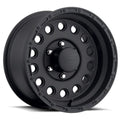 Raceline 887B-ROCKCRUSHER 15 Cast Aluminum Wheel, ROCK CRUSHER BLACK 15X8 5X5.5 -32mm