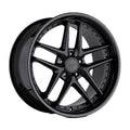 TSW Aluminum Rim PREMIO 20X10in Matte Black with Gloss Black Lip Finish, 2010REM255120B76
