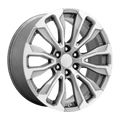 Performance Replicas Cast Aluminum Rim PR211 22X9 6X5.5 SLV MACH-FC 28MM, 211SM-2295828