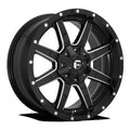 Fuel 1PC Aluminum Rim D610 MAVERICK 22X9.5in Gloss Black Milled Finish, D61022959860