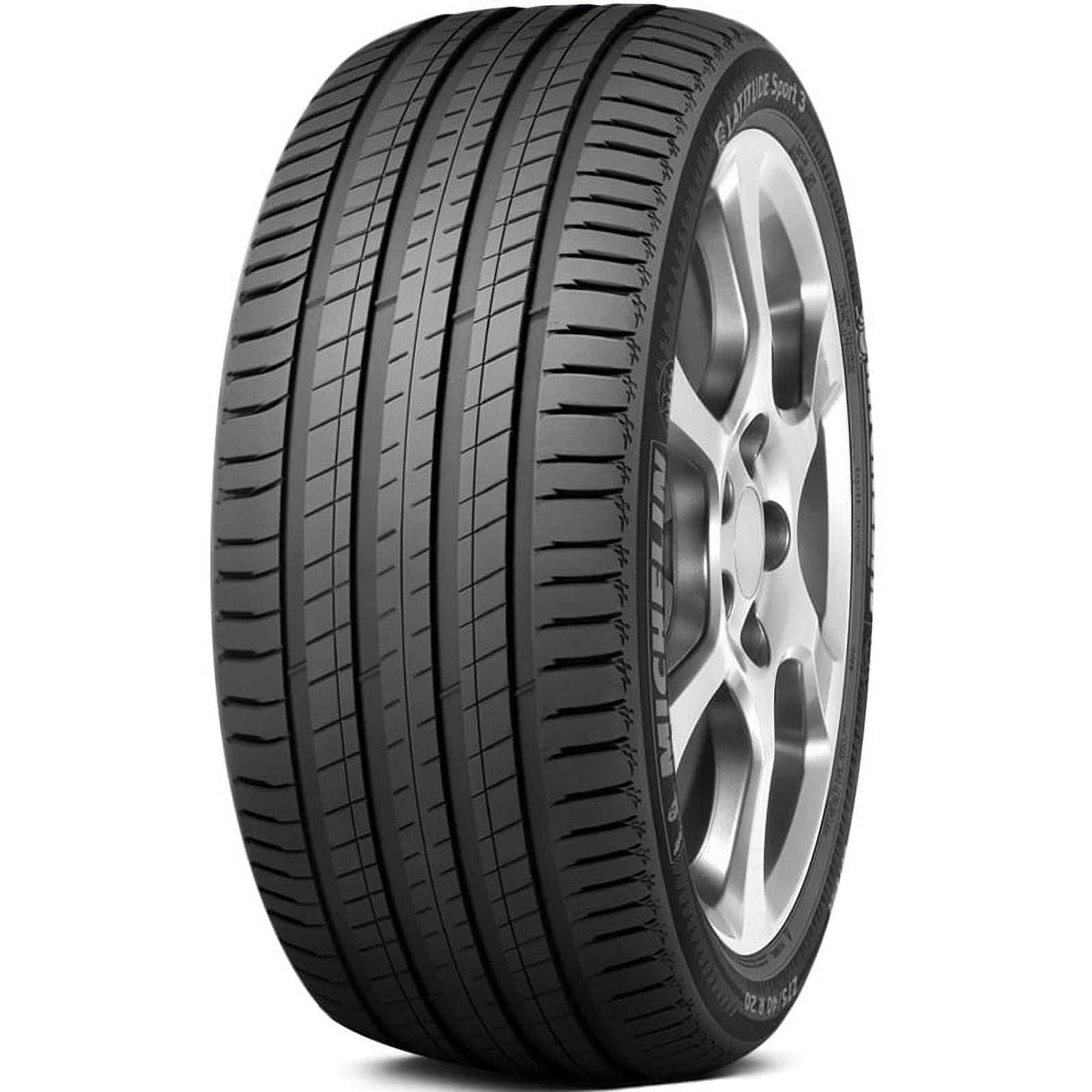 Michelin Latitude Sport 3 Summer 255/45R20 101W Tire Fits: 2018 Audi Q5 Prestige, 2006-10 Jeep Grand Cherokee SRT8