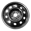 KAI 17 X 6.5 New Steel Wheel Replica, Black, Fits 2013-2018 Dodge Journey