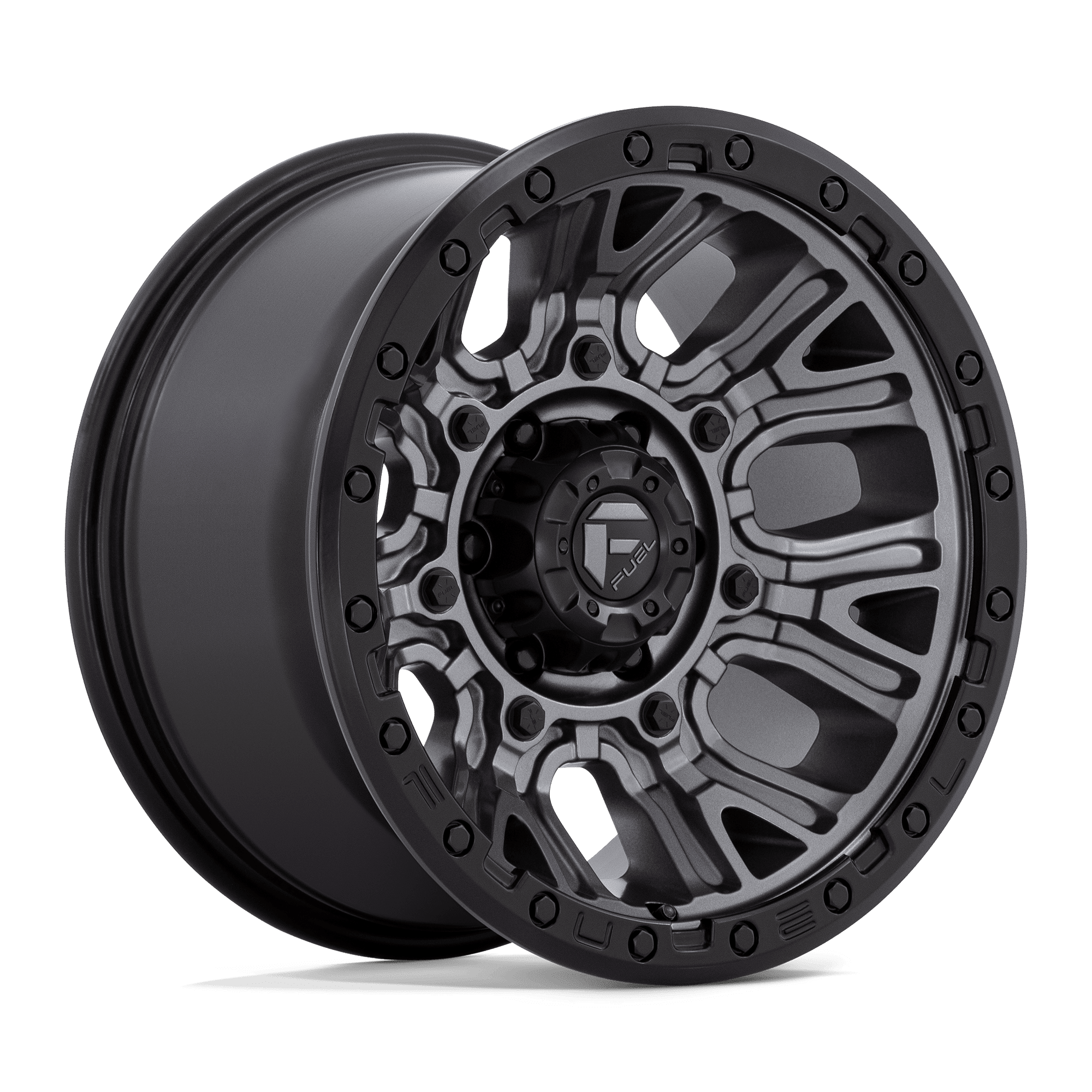 Fuel 1PC Cast Aluminum Rim D825 17X9 6X5.5 M-GNMTL BLK-RG -12MM, D82517908445
