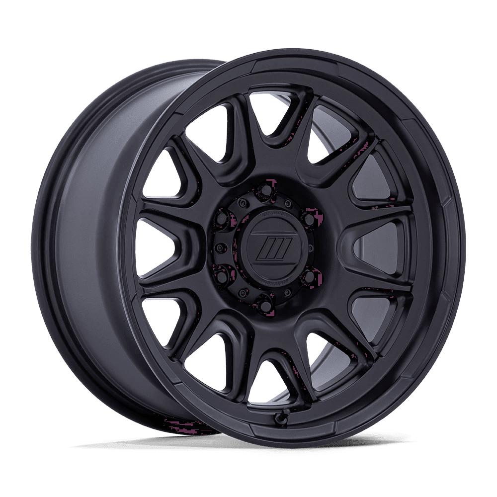 Pro Comp Cast Aluminum Wheel PXA200 17x8 5x5.0 M-BLK 20mm, PA200MX17805020